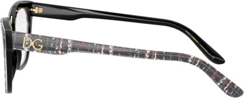 ������ Dolce & Gabbana DG3335 3286 Print Black Tweed