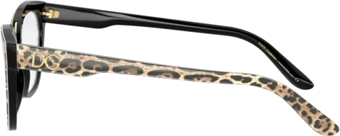 Оправа Dolce & Gabbana DG3335 3163 Leo Brown On Black