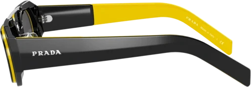   Prada PR 01WS 03L5S0 Black/yellow