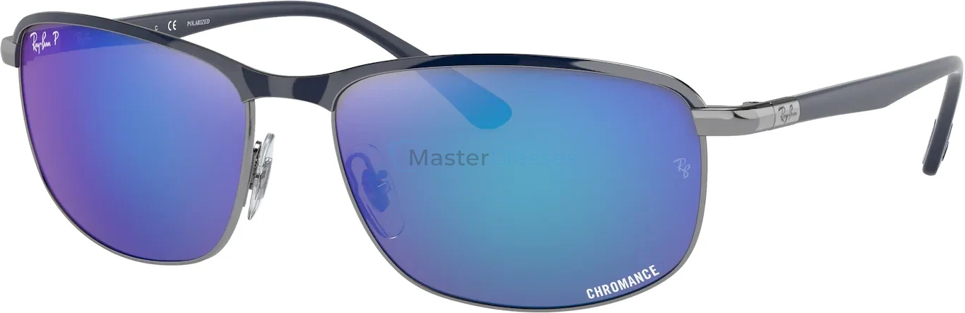   Ray-Ban RB3671CH 92044L Blue On Gunmetal