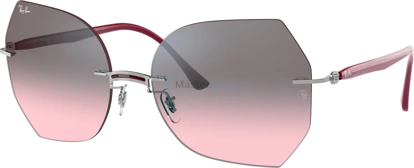 �������������� ���� Ray-Ban RB8065 003/H9 Amaranth On Silver