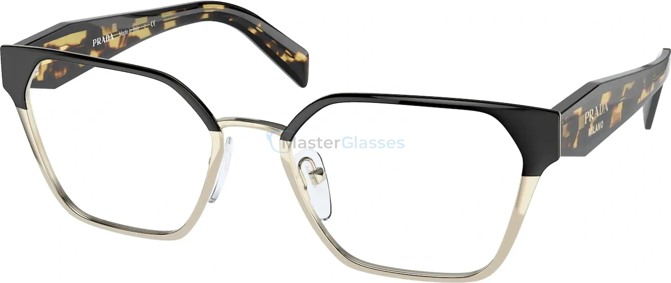  Prada PR 63WV AAV1O1 Black/pale Gold