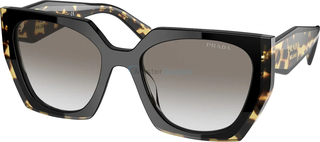   Prada PR 15WS 3890A7 Black/medium Tortoise