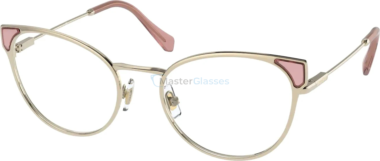  MIU MIU MU 52TV ZVN1O1 Pale Gold