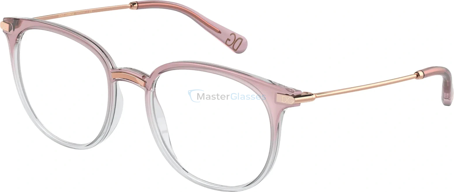  Dolce & Gabbana DG5071 3303 Pink Pastel Gradient Crystal