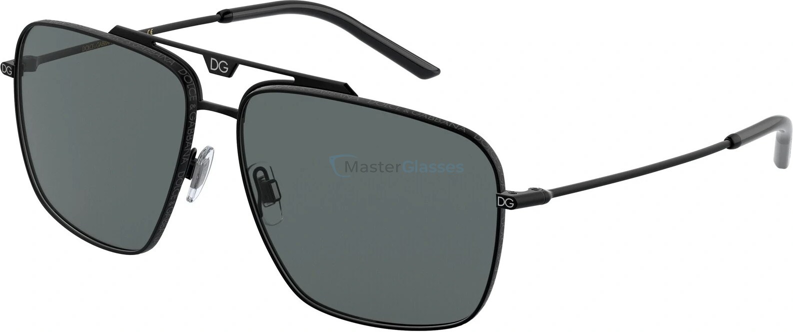   Dolce & Gabbana DG2264 110681 Matte Black