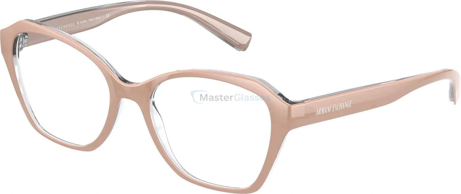  Armani Exchange AX3080 8329 Top Pink On Crystal