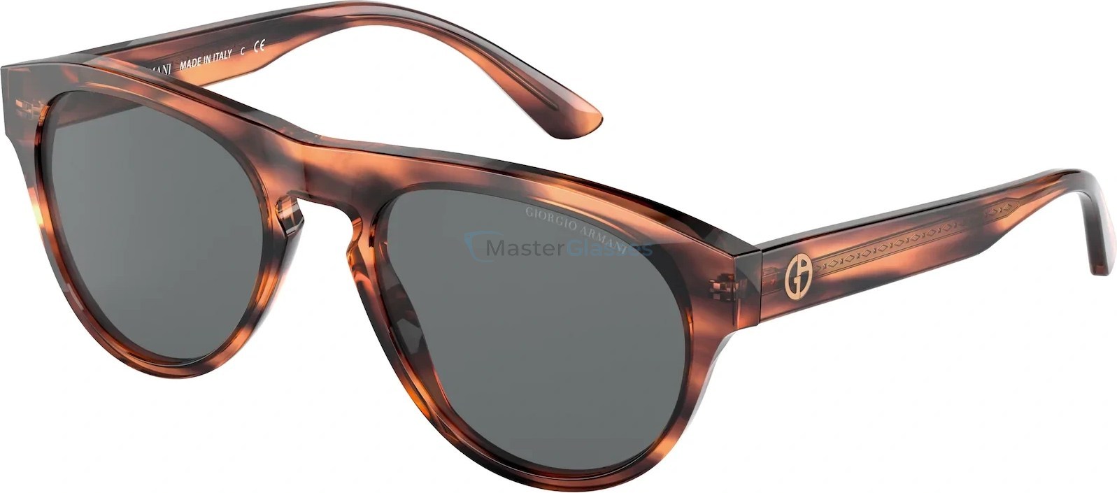   Giorgio Armani AR8145 5876B1 Striped Brown
