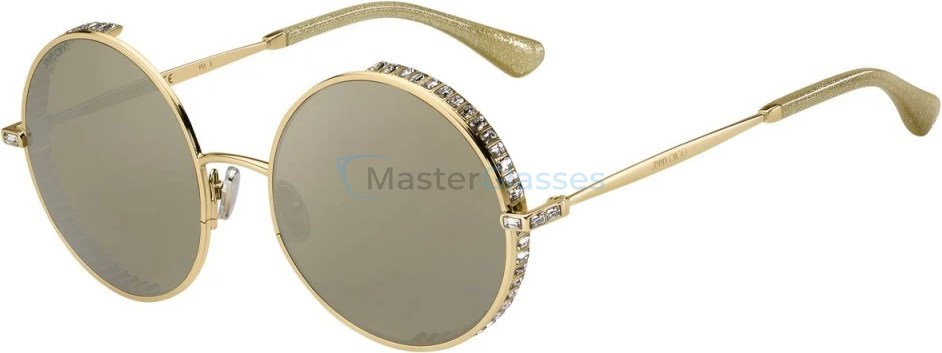   JIMMY CHOO GOLDY/S J5G, : GOLD, GREY BRONZE SP