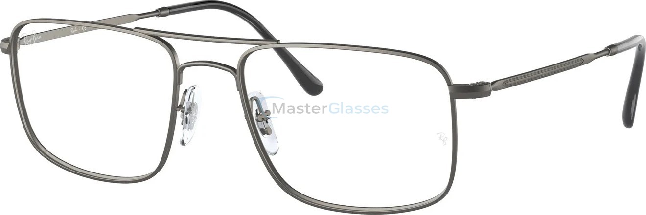  Ray-Ban RX6434 2620 Matte Gun Metal
