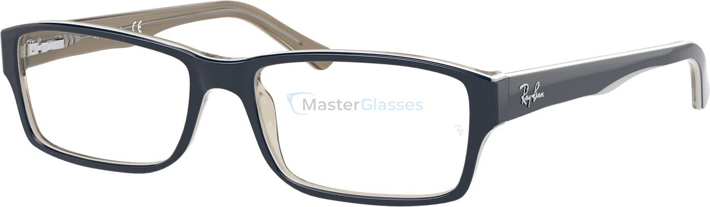  Ray-Ban RX5169 8119 Blu On Trasparent Light Brown