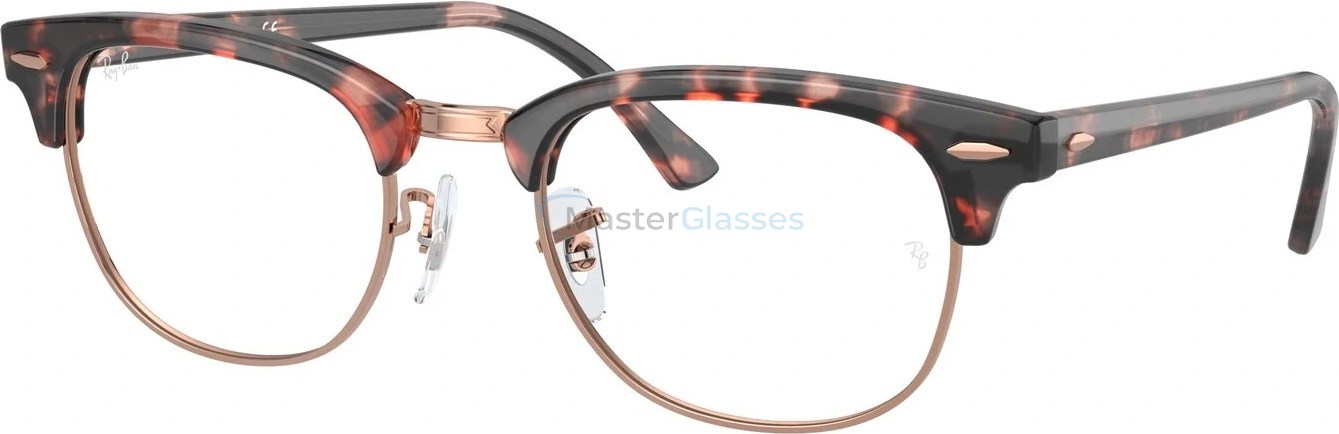  Ray-Ban Clubmaster RX5154 8118 Pink Havana