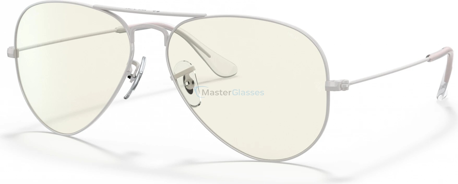   () Ray-Ban Aviator Large Metal RB3025 9223BL Light Gray