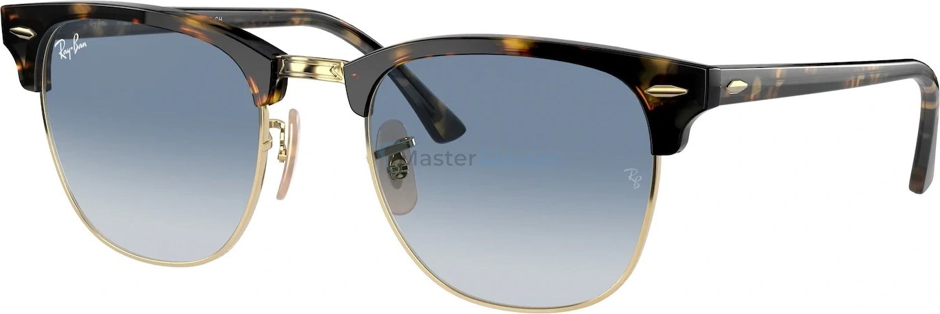   Ray-Ban Clubmaster RB3016 13353F Yellow Havana