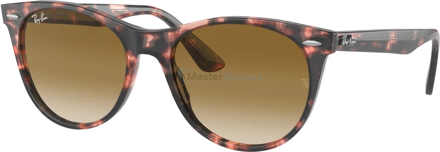   Ray-Ban Wayfarer Ii RB2185 133451 Pink Havana