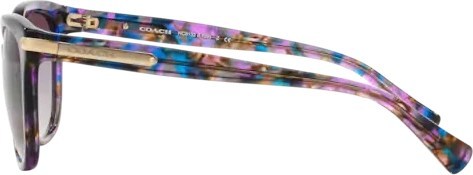 Солнцезащитные очки Coach L109 HC8132 52888H Purple Confetti Tortoise