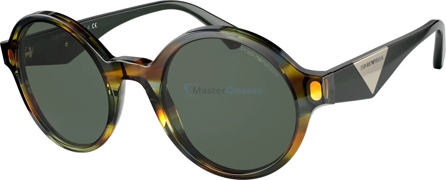   Emporio Armani EA4153 516871 Striped Green