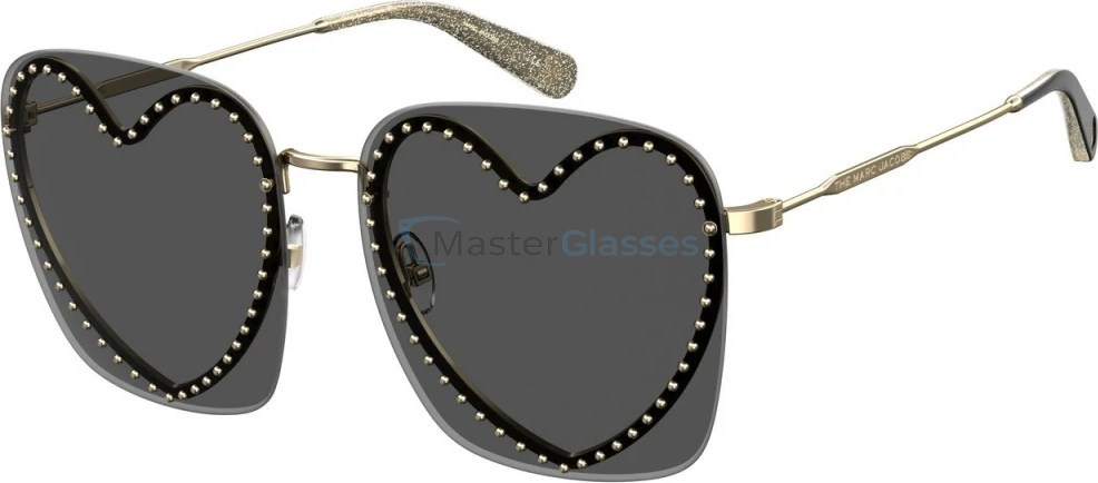   MARC JACOBS MARC 493/S 013, : GOLD, GREY