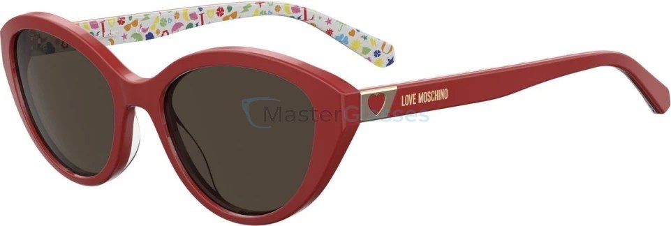   MOSCHINO LOVE MOL033/S C9A, : RED, BROWN