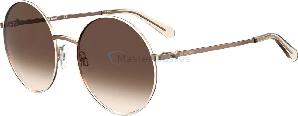   MOSCHINO LOVE MOL037/S IJS, : IVRY GOLD, BROWN SF
