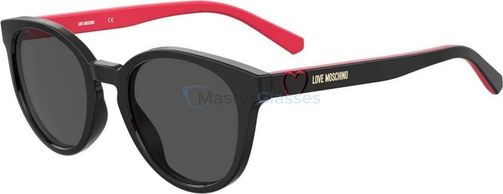   MOSCHINO LOVE MOL040/S 807, : BLACK, GREY