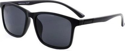 Солнцезащитные очки TROPICAL A FRAME MT BLACK, цвет SOLID SMOKE