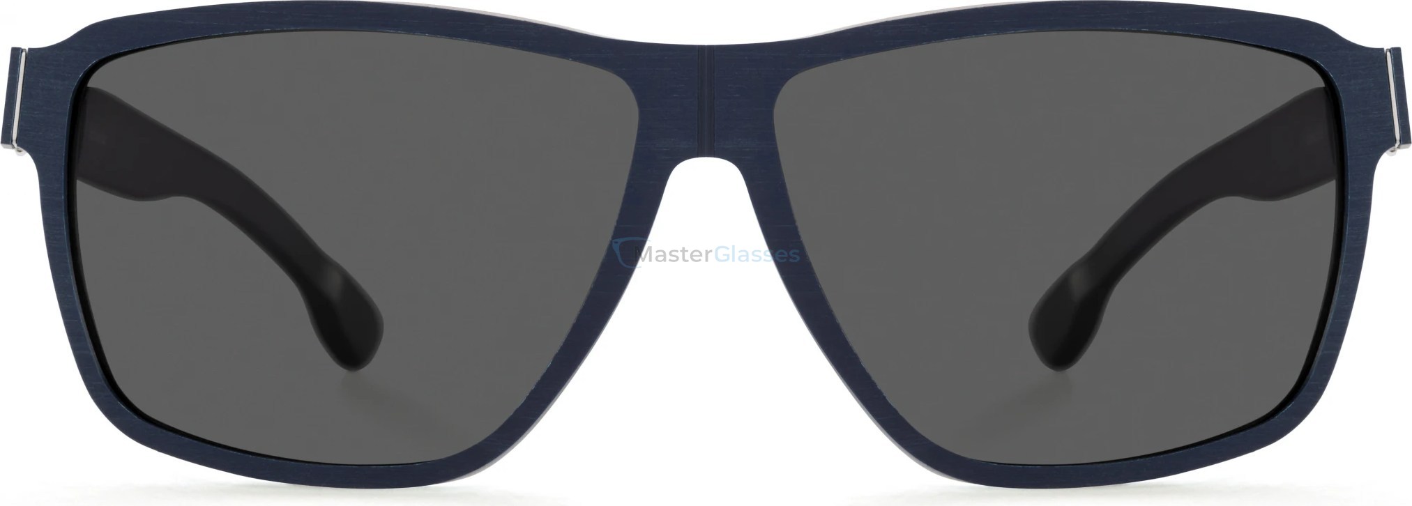   Ic! Berlin IB-Alpha True-Blue-Rough Chrome True Blue Matt Grey Polarized Mittwoch Long