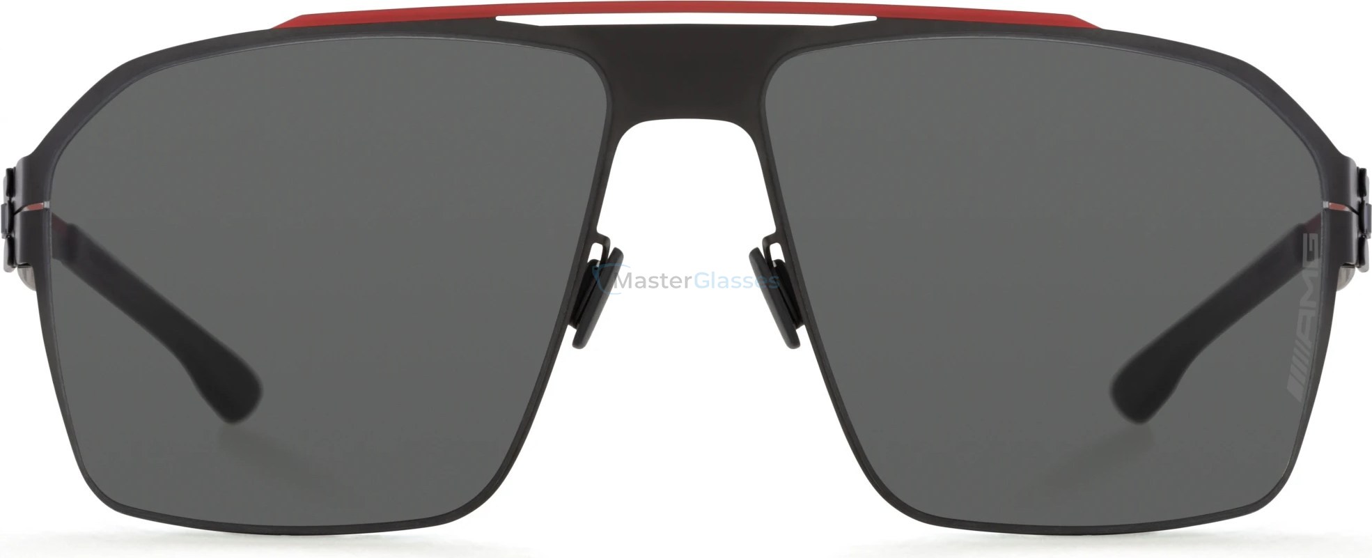   Ic! Berlin IB-AMG 02 Black Red Pop-Black Black to Grey Polarized Donnerstag