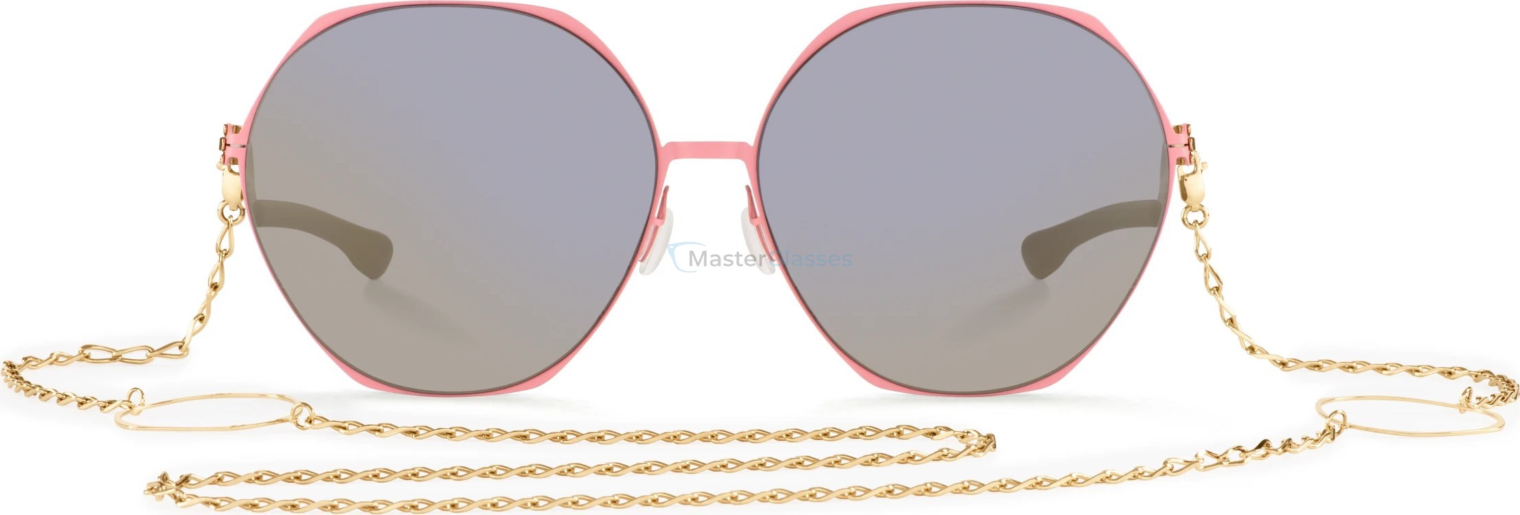   Ic! Berlin IB-KuDamm Flamingo Rose Rose-Gold NougatQuicksilver Step-incl.Necklace