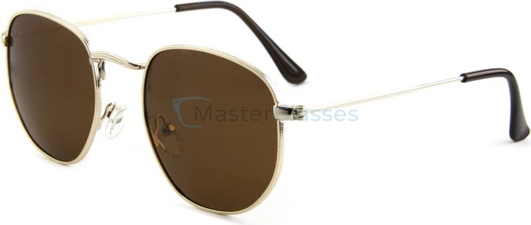   TROPICAL KENZIE PLZD GOLD,  SHINY GOLD-CRYSTAL BROWN, POLARIZED SOLID BROWN