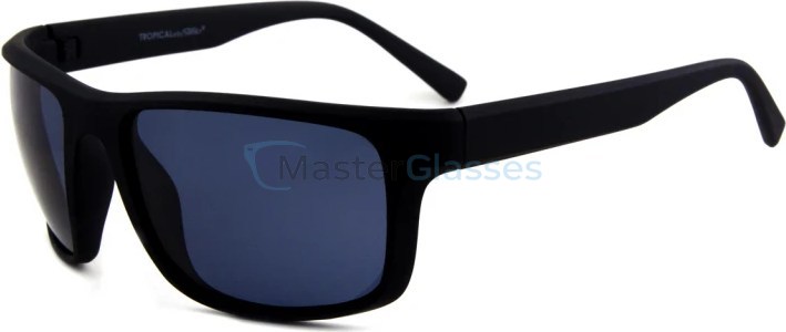   TROPICAL RIP TIDE PLZD NAVY RBR,  NAVY, POLARIZED SOLID BLUE