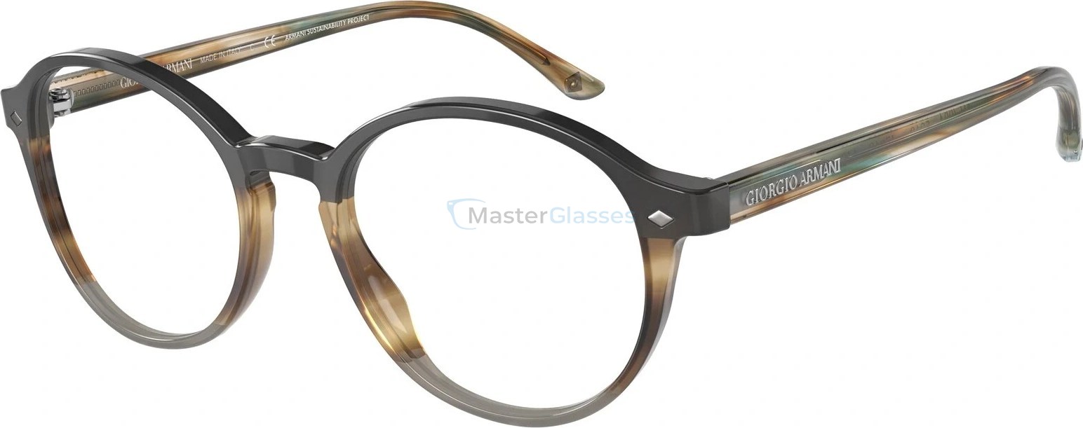  Giorgio Armani AR7004 5912 Striped Brown