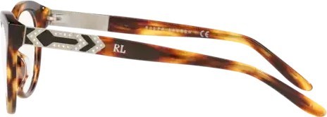  Ralph Lauren RL6216U 5007 Shiny Striped Havana