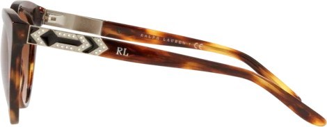  Ralph Lauren RL8195B 500713 Shiny Striped Havana