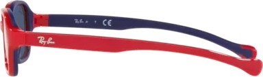   Ray-Ban RJ9074S 709380 Red On Rubber Blue