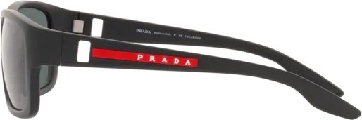   Prada Linea Rossa PS 01WS DG002G Black Rubber