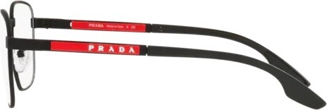  Prada Linea Rossa PS 50OV DG01O1 Black Rubber