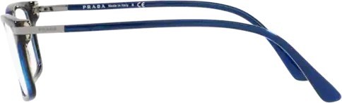  Prada PR 03YV ZXH1O1 Denim Tortoise