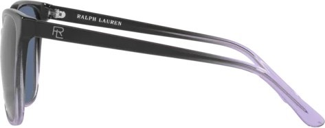   Ralph Lauren RL8201 602180 Shiny Grad Black/ Transp Blue