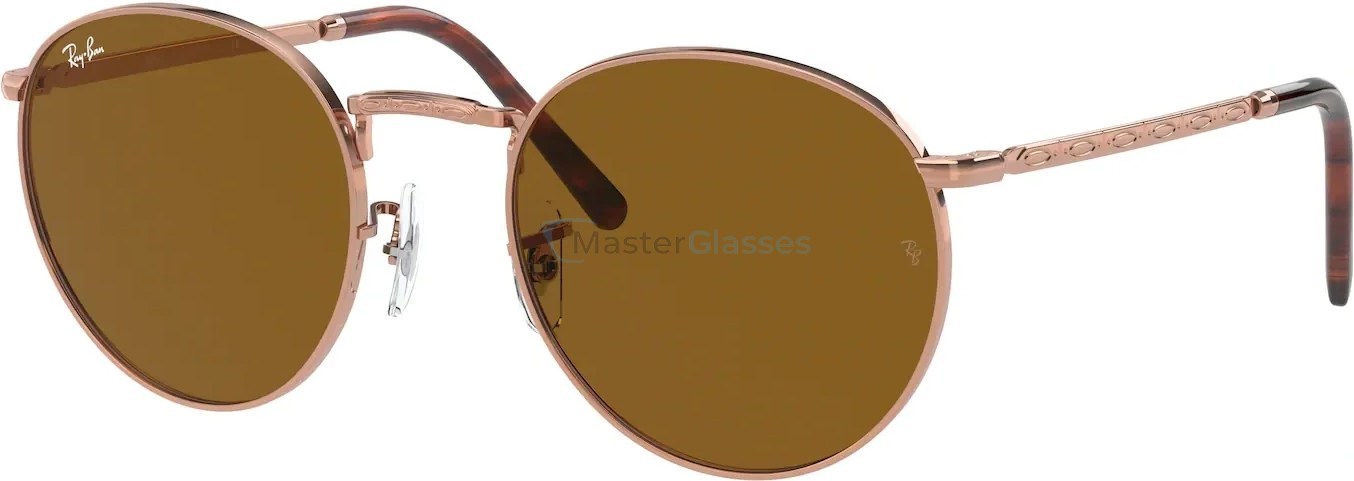   Ray-Ban Round RB3637 920233 Rose Gold