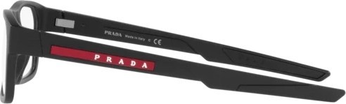  Prada Linea Rossa PS 08OV DG01O1 Black Rubber