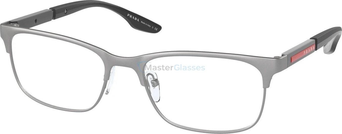  Prada Linea Rossa PS 52NV DG11O1 Rubber Gunmetal