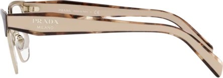  Prada PR 65YV KOF1O1 Brown/pale Gold