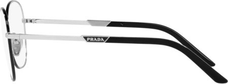  Prada PR 64YV GAQ1O1 Silver/black