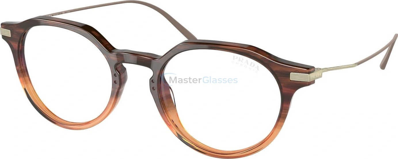   () Prada PR 12YS 13B05R Moro Gradient Amber