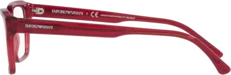  Emporio Armani EA3192 5075 Shiny Transparent Red