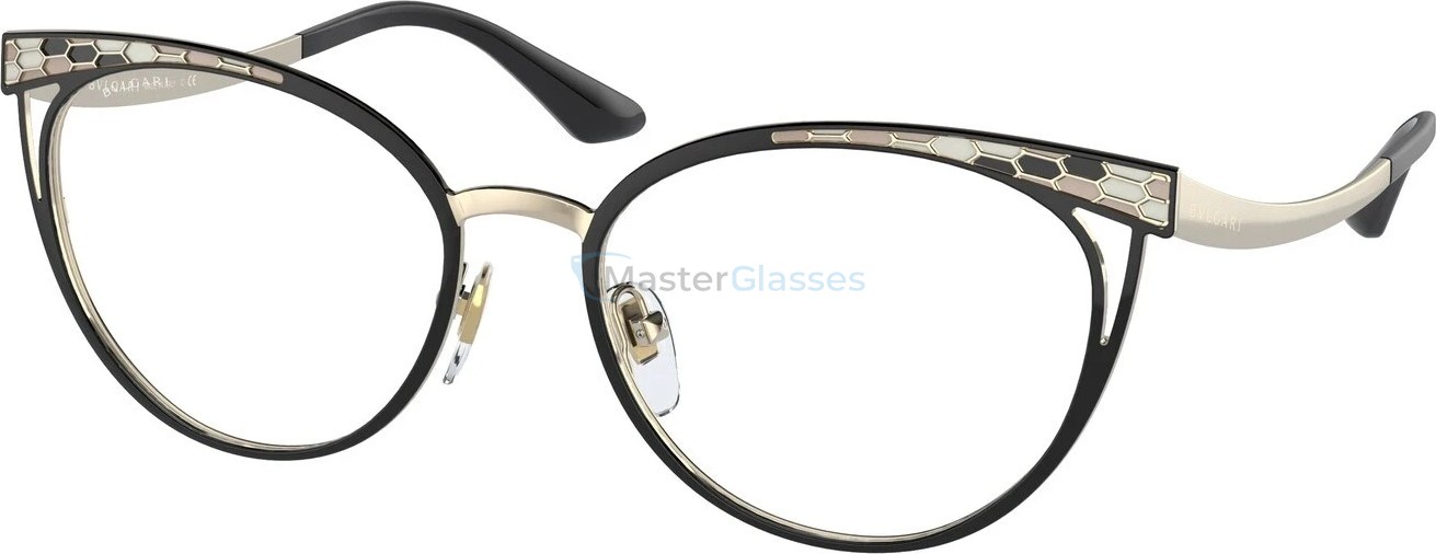  Bvlgari BV2186 2068 Pale Gold/black