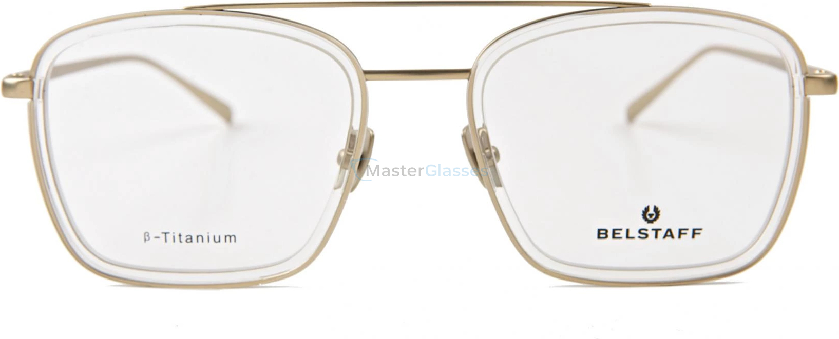 Belstaff Ryder 03_clear/matte_gold 54/21