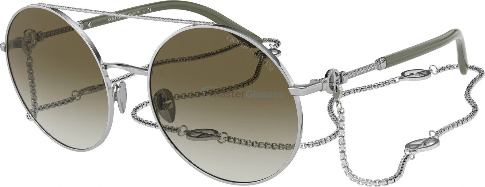   Giorgio Armani AR6135 30158E Silver