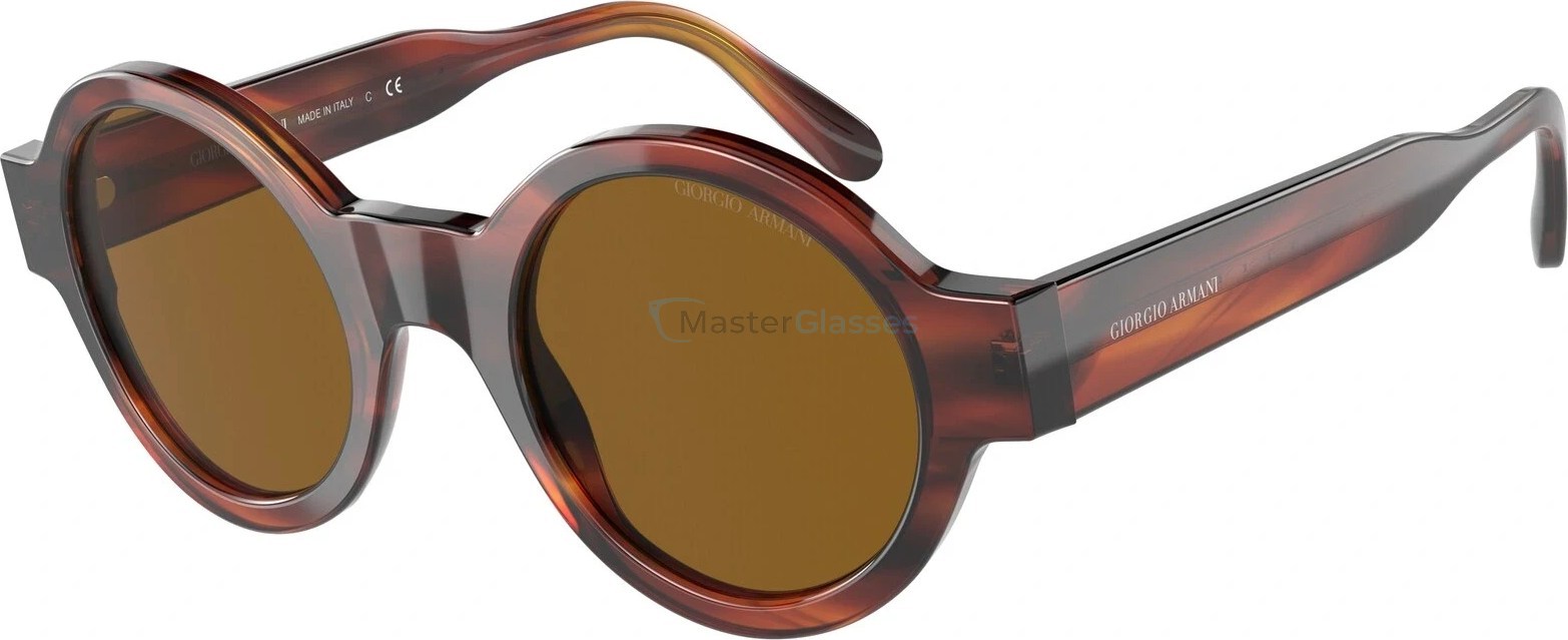   Giorgio Armani AR 903M 594433 Striped Havana